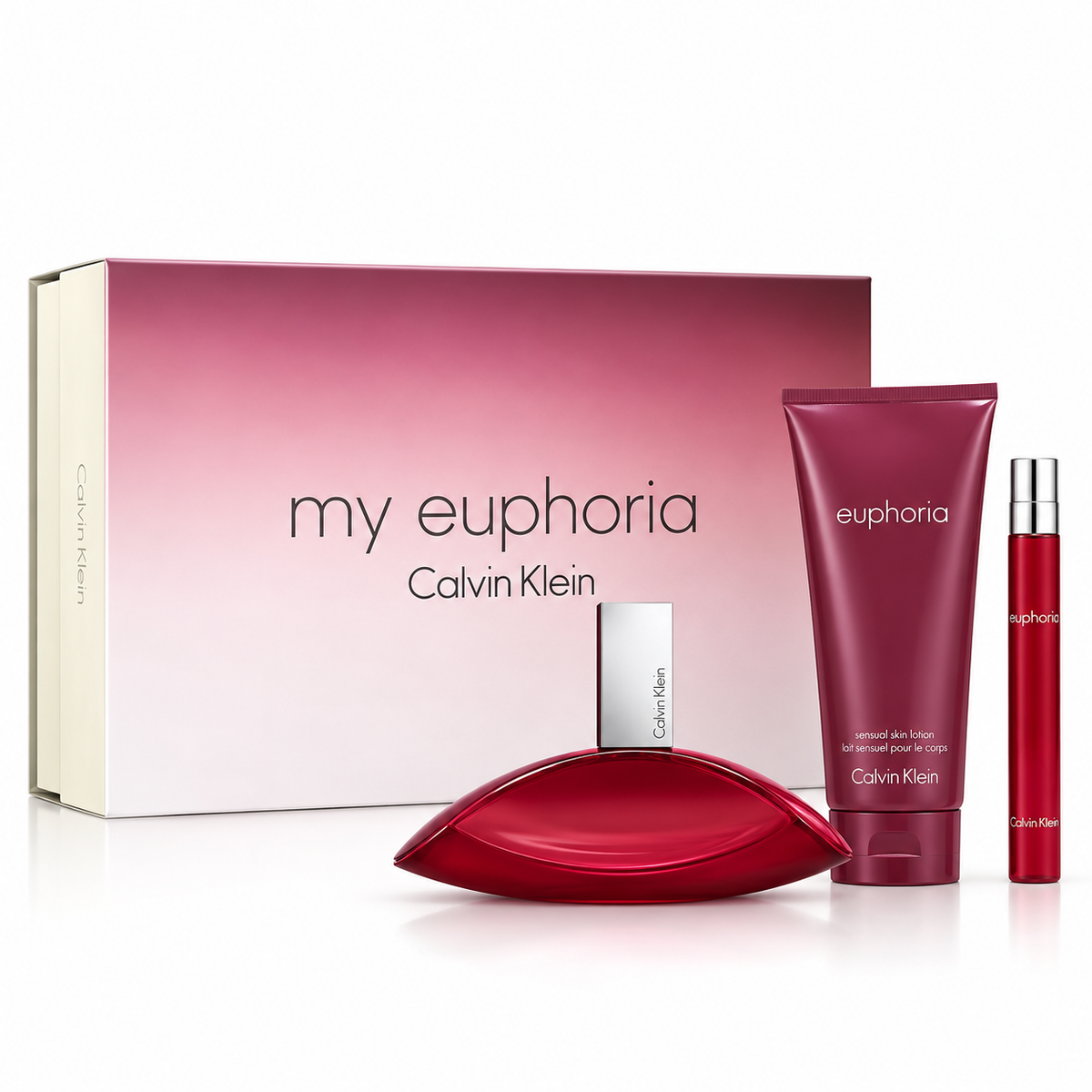 Calvin Klein Set My Euphoria 3pc 3.3 Edp L